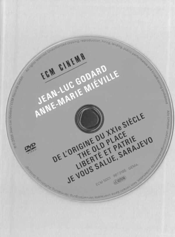 jean-luc godard i anne-marie miéville: de l’origine du xxie siècle & the old place & libérte et patrie & je vous salue, sarajevo