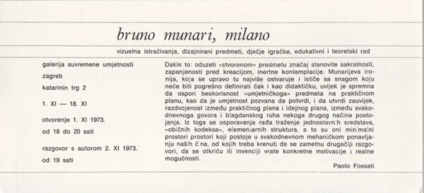 kartolina - bruno munari