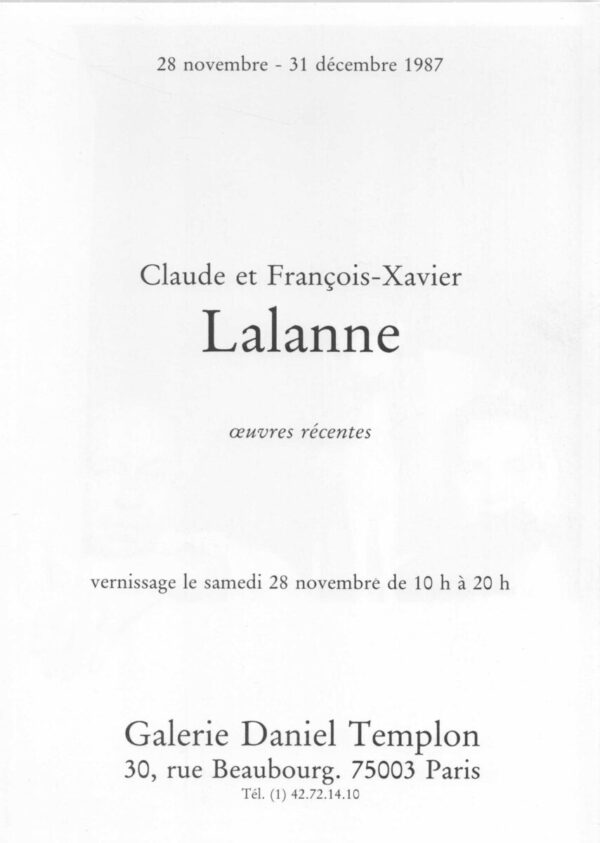 kartolina - claude et francisco-xavier