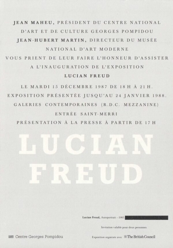 kartolina - lucian freud