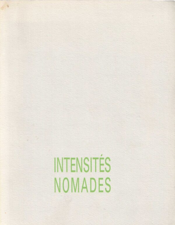 intensites nomades - katalog