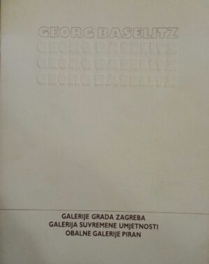 georg baselitz, katalog izložbe