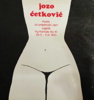 jozo Ćetković, katalog izložbe 29.05.-11.06.1970.