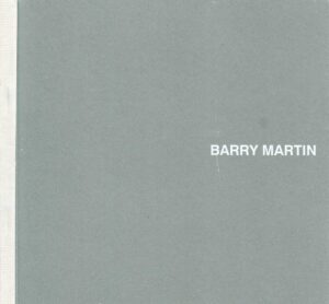 barry martin, 18.06.-19.07.2003.