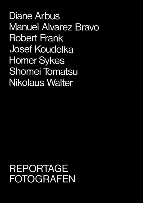 robert frank: reportage fotografen