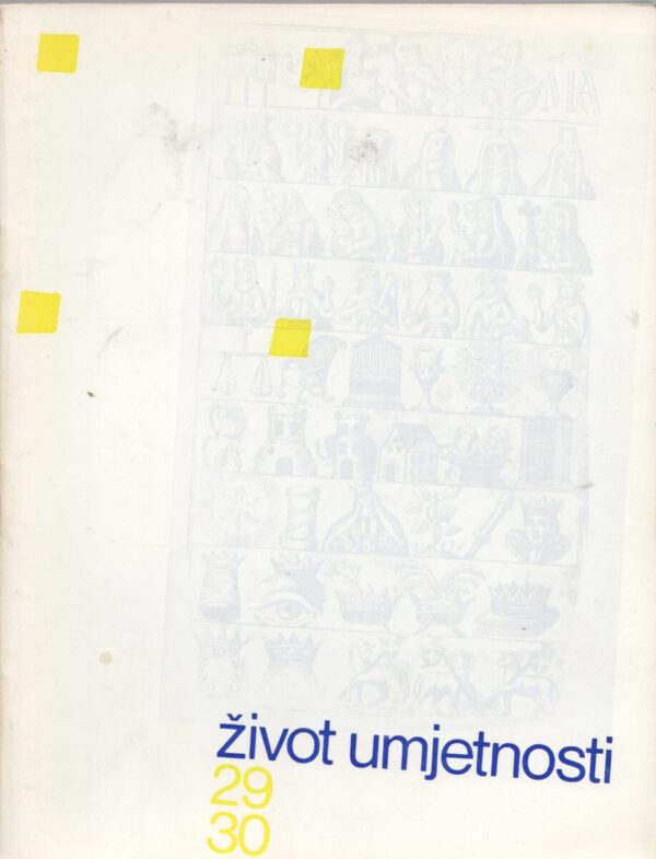 Život umjetnosti, br. 31. 1981., časopis