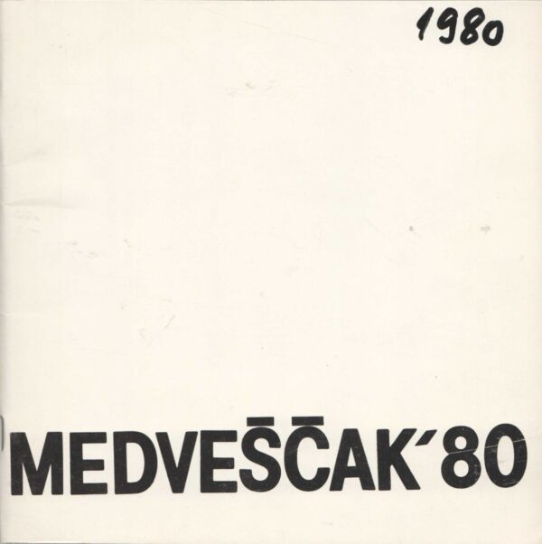 medveščak`80, katalog izložbe