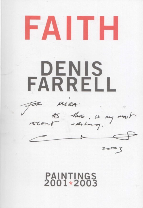 denis farrell - faith paintings 2001 -2003