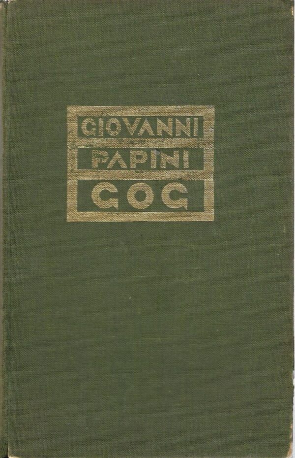 giovanni papini: gog