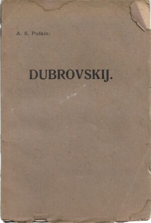 aleksandar sergejevič puškin: dubrovskij