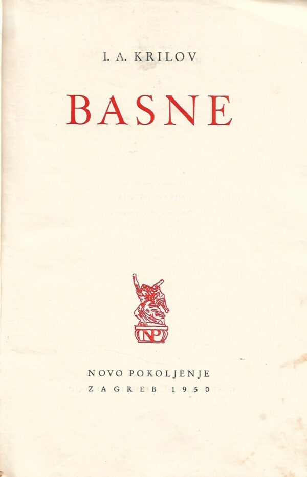 i. a. krilov: basne