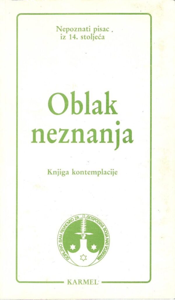 oblak neznanja, knjiga kontemplacije