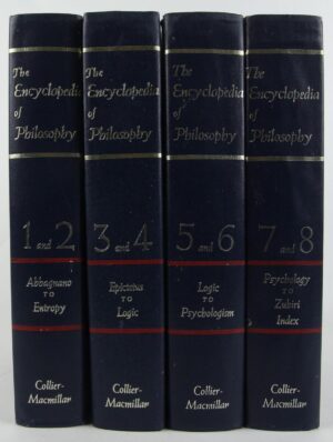 paul edwards (ur.): collier-macmillan, the encyclopedia of philosophy (1-4)