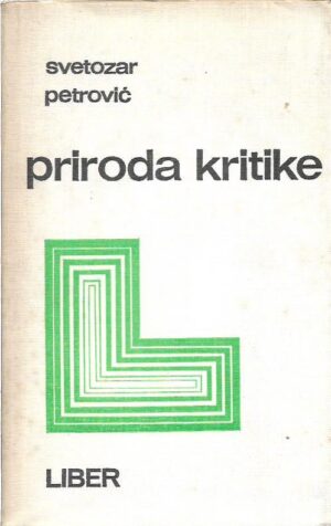 svetozar petrović: priroda kritike