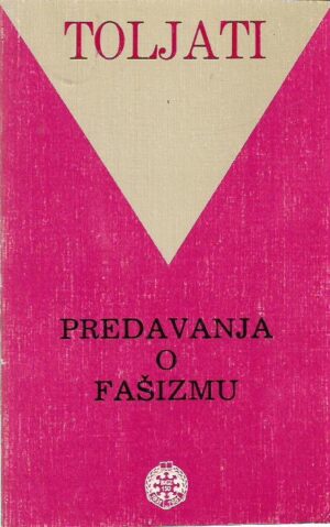 palmiro togliatti: predavanja o fašizmu