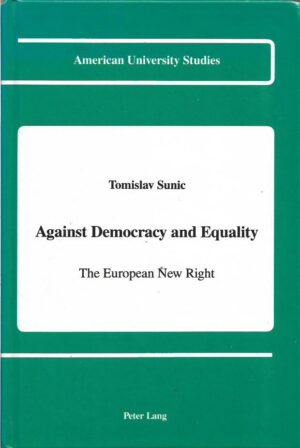 tomislav sunic: against democracy and equality