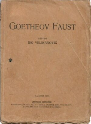 wolfgang von goethe: faust