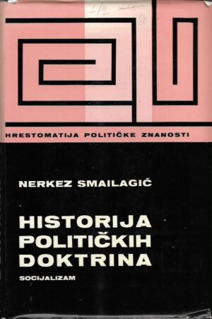 nerkez smajlagić: historija političkih doktrina (i-ii)