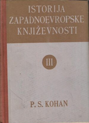 p. s. kohan: istorija zapadnoevropske književnosti iii