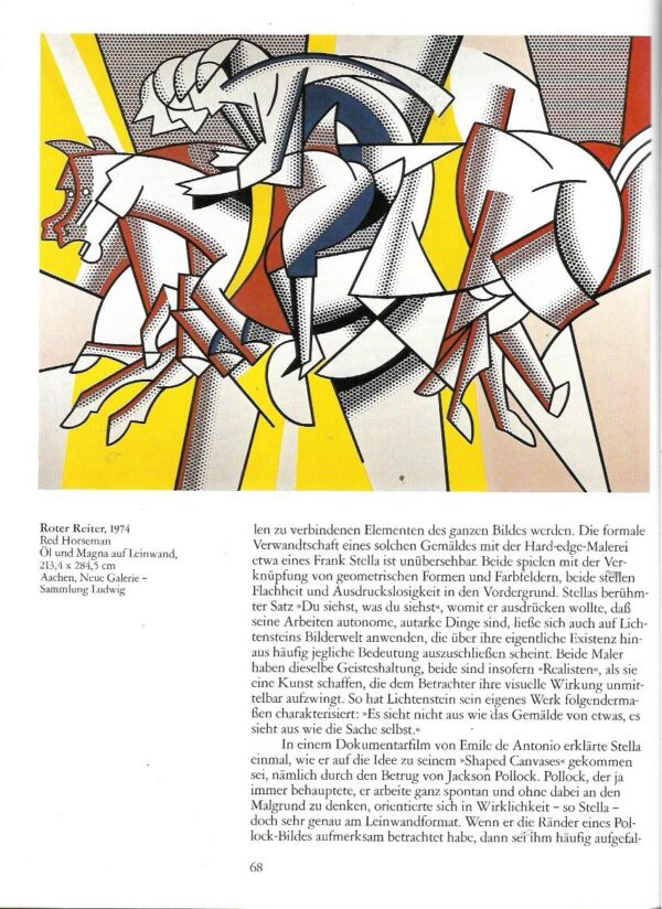 janis hendrickson: roy lichtenstein - die ironie des banalen