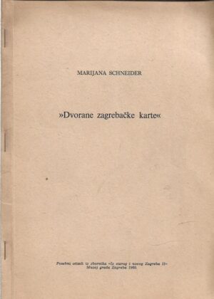 marijana schneider: dvorane zagrebačke karte