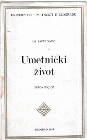 pavle vesić: umjetnički život