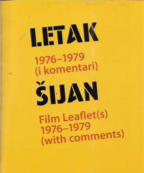 slobodan Šijan: filmski letak 1976-1979