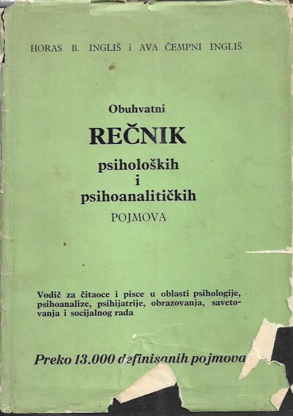 horace b. english, ava champney english: obuhvatni rečnik psiholoških i psihoanalitičkih pojmova