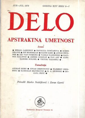 nedeljković, gavrić: delo - apstraktna umetnost