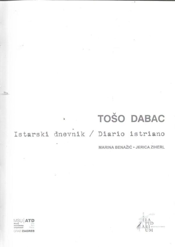 tošo dabac: istarski dnevnik / diario istriajno