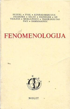 husserl et al: fenomenologija