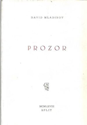 david mladinov: prozor