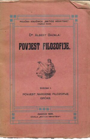 albert bazala: povjest filozofije