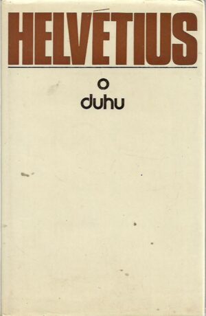 helvetius: o duhu