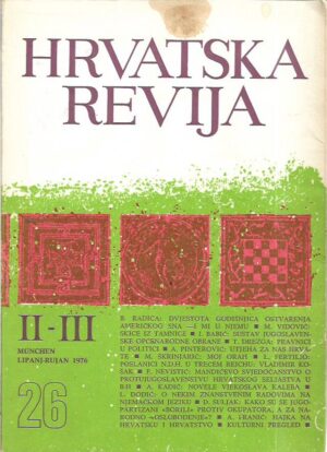 hrvatska revija 26 ii-iii