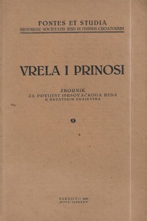 miroslav vanino d. i.: vrela i prinosi