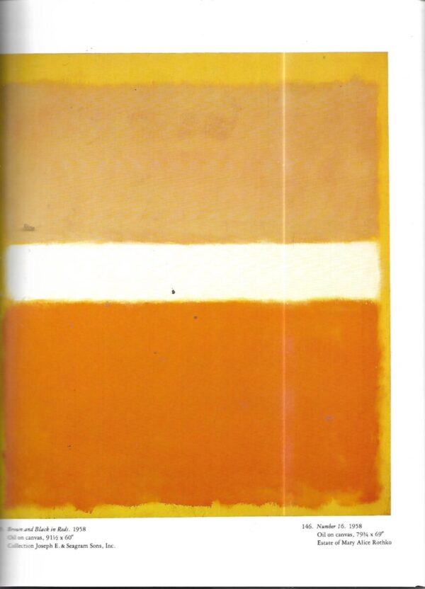 diane waldman: mark rothko, 1903-1970. a retrospective