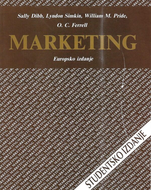 sally dibb et al.: marketing