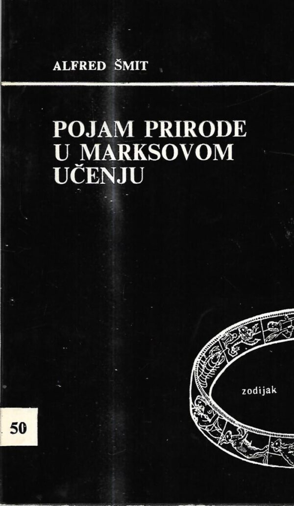 alfred schmidt: pojam prirode u marksovom učenju