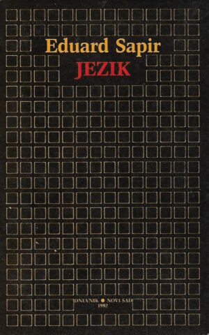 edward sapir: jezik