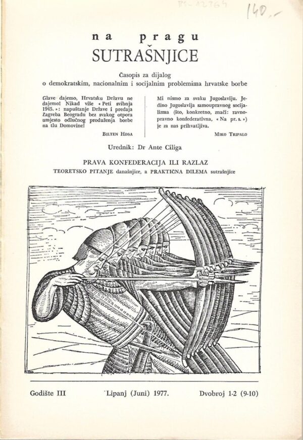 na pragu sutrašnjice - godište iii - lipanj 1977 - dvobroj 1-2 (9-10)