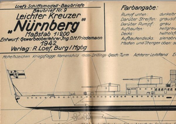 skupina autora: leichter kreuzer "nürnberg"