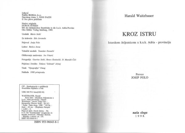 harald waitzbauer: kroz istru