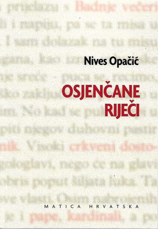 nives opačić: osjenčane riječi