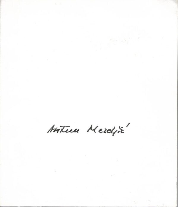 antun mezdjić - (1907-1981) retrospektivna izložba