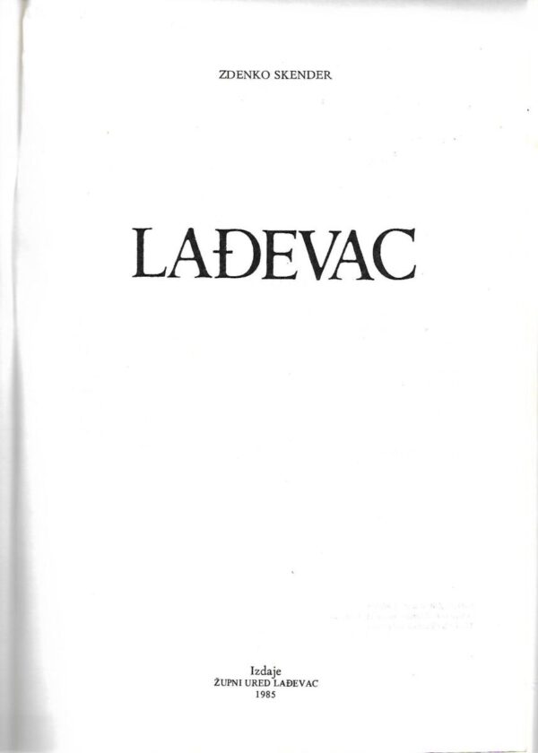 zdenko skender: lađevac