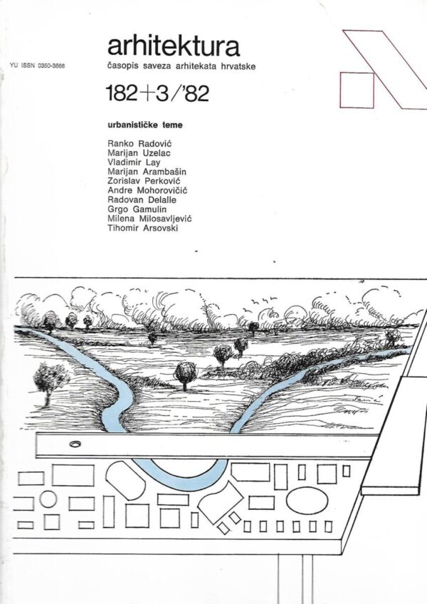 arhitektura - urbanističke teme - 182+3 - 1982