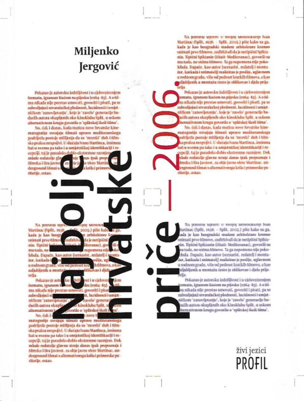 miljenko jergović: najbolje hrvatske priče 2006.