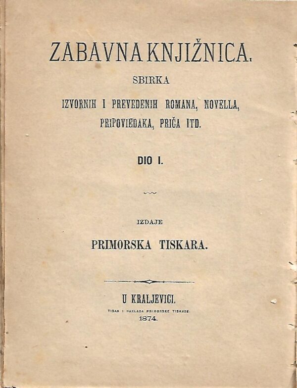 karolina svetla: kantorčica - crtica iz gorskoga života