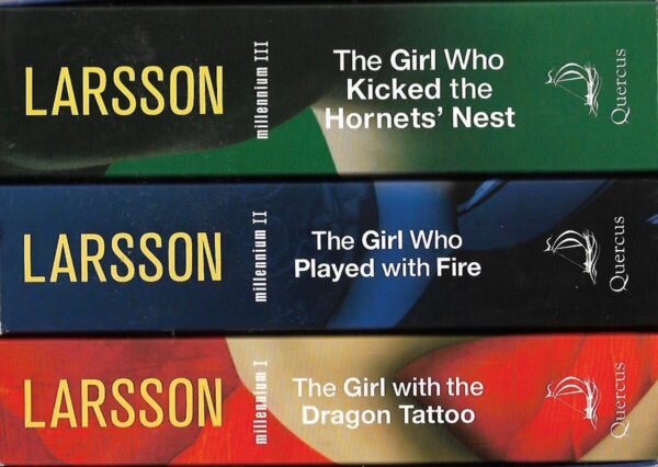 stieg larsson: millennium i - iii - the girl with the dragon tattoo, the girl who played with fire, the girl who kicked the hornet's nest